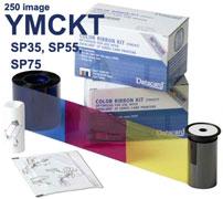 Datacard YMCKT Ribbon with Topcoat SP35/SP55/SP75