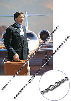 Metal bead neck chains (100pcs)