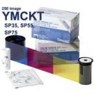 Datacard YMCKT Ribbon with Topcoat SP35/SP55/SP75